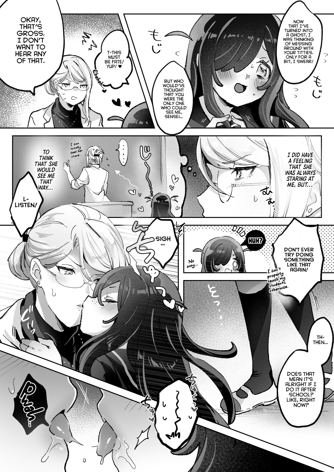 Hentai Manga Comic-Haunted by My Perverted Student As We Made Love to Death-Read-10